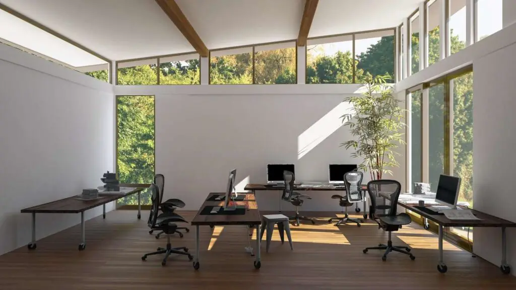 Eco Office Workspace