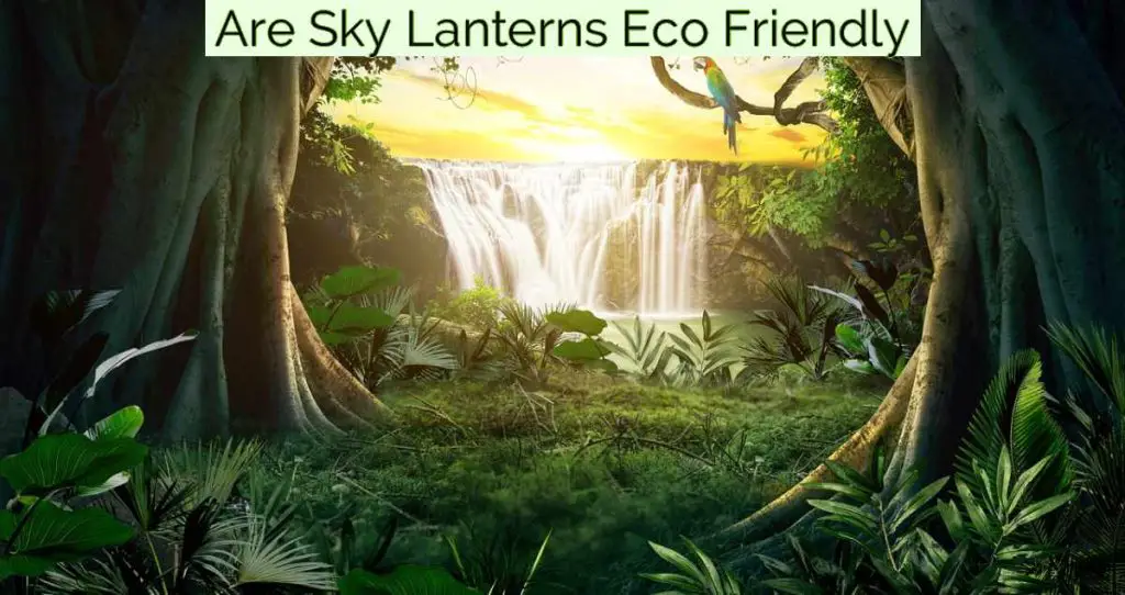 Are Sky Lanterns Eco Friendly