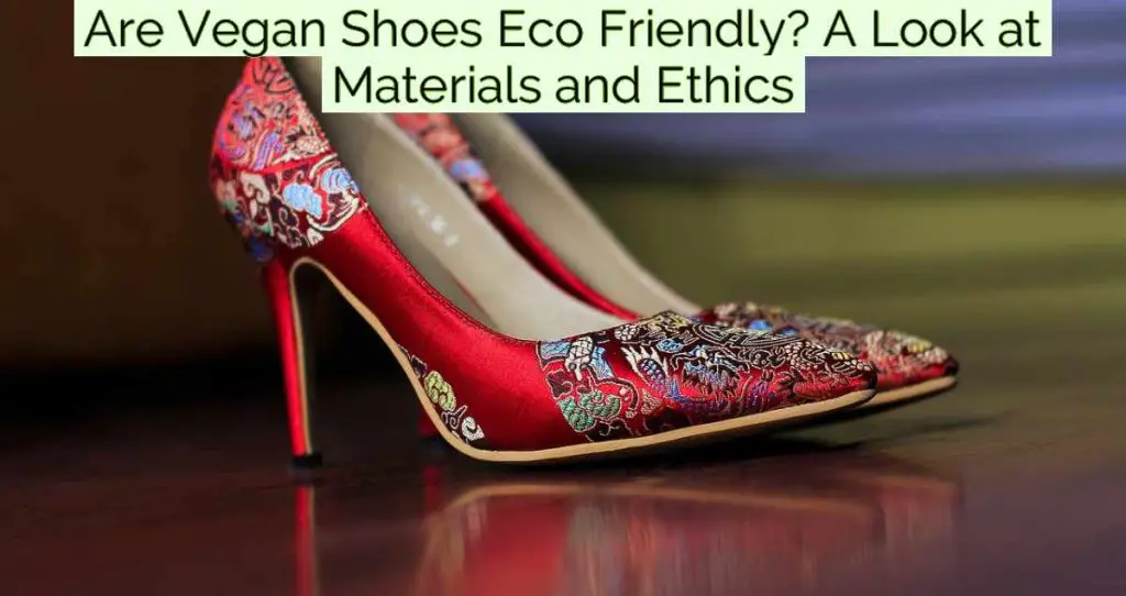 Are Vegan Shoes Eco Friendly? A Look at Materials and Ethics